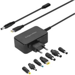 Krüger&Matz Univerzális hálózati adapter 45W PD-vel, 7 csatlakozóval