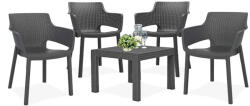 Keter Roeva 4+1 kerti bútor garnitúra szett (664866_247234_4) - fabuland