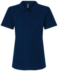 Gildan Női Pique Soft Touch póló pólóing XL kék