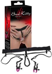  Bad Kitty szeméremajak csipesz hámmal