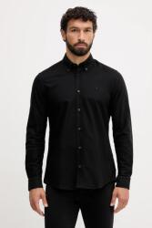 HUGO BOSS pamut ing legombolt galléros, fekete, regular, 50544917 - fekete M