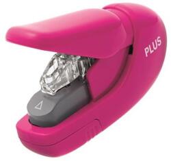 PLUS Corporation Kapocs nélküli tűzőgép, kézi, 5 lap, PLUS, rózsaszín (31148) - mystock