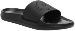 4F Női F045A logós csúszdás papucsok fekete