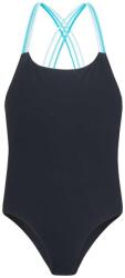 Aquawave Lányok Harma ujjatlan egyrészes fürdőruha fekete|kék