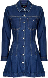Tommy Hilfiger Rochii scurte Femei DENIM PLEATED TRUCKER DRESS Tommy Jeans Albastru EU L