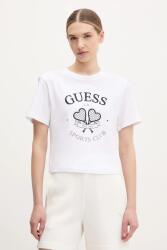 Guess pamut póló női, fehér, V5GI04 I3Z14 - fehér XS