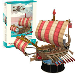 CubicFun Római hadihajó 3D puzzle 85 db-os (T4032)