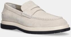 HUGO velúr mokaszin Chaol bézs, férfi, 50536215 - bézs Férfi 44