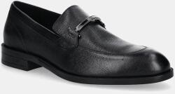 BOSS bőr mokaszin Tayil fekete, férfi, 50536147 - fekete Férfi 41