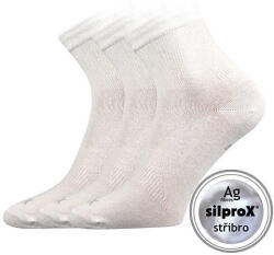 Voxx zokni normál fehér 3 pár 47-50 110196 (110196)