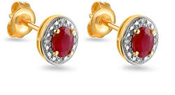 Heratis Forever Rubin fülbevaló 0, 44 ct Kayia, 14K IZBR091RN