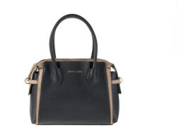 Pierre Cardin női kézitáska elegáns fekete eco bőr (en-182541-black-beige)