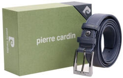 Pierre Cardin Férfi bőr öv díszdobozban sötétkék színben (en-2505-blue)