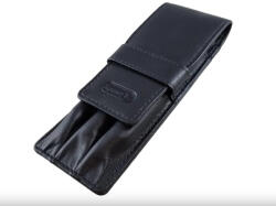 Ramsey Valódi bőr tolltartó Ramsey fekete 3 tollnak (fr-2550-black)