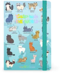  AG2612126 Legami határidőnapló (12x18 cm), heti, cicás, 2026 (AG2612126)