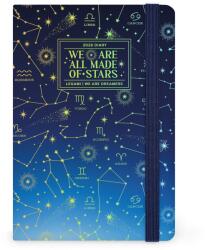  AG2612123 Legami határidőnapló (12x18 cm), heti, csillagképes, 2026 (AG2612123)