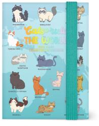  AG2612108 Legami határidőnapló, mini (8x11 cm), heti, cicás, 2026 (AG2612108)