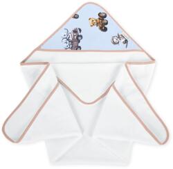 Albero Mio Gyerek frottír törölköző 100x100cm - A kis sofőrök világa