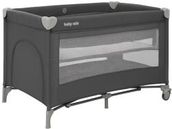 Baby Mix Utazó babaágy függeszthető emelőbetéttel - szürke