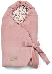 Albero Mio Babahordozó takaró - Rózsaszín virágok