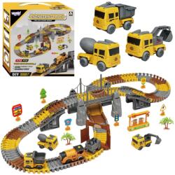 Woopie Elektromos autópálya Építkezés (174 darabos)