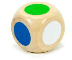 Fa szín dobókocka 1, 5 cm - vackorjatek