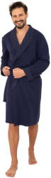 Italian Fashion Halat bărbați ITALIAN FASHION GERARD mânecă lungă albastru închis/print: XL (AAF-MSZ-GERA-D-GD XL)