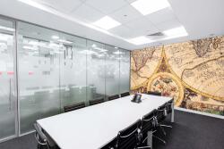 DIMEX ART Самозалепваща се флизелинова фототапета стара винтидж карта 375 x 250 см