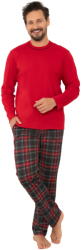 Italian Fashion Pijama bărbați ITALIAN FASHION RUSOLI lung roșu/print: 3XL (AAF-MPZ-RUSO-DDCD 3XL)