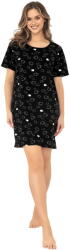 Italian Fashion Cămașă de noapte dama ITALIAN FASHION BONNIE mânecă scurtă print: XL (AAF-KKN-BONN-K-DR XL)