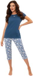 Italian Fashion Pijama dama ITALIAN FASHION BOMA scurt 3/4 blugi/print: XL (AAF-KPZ-BOMA-K3JD XL)