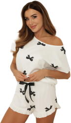Italian Fashion Pijama dama ITALIAN FASHION FIGARO scurt print: L (AAF-KPZ-FIGA-KKDR L)