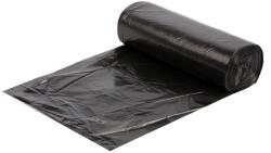 Szemeteszsák 135 liter 70 x 110 cm 25 mikron 10 db/tekercs fekete (56886) - irodasziget