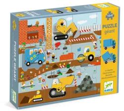 DJECO Óriás puzzle (12+5 db) - Construction site (DJ07167)
