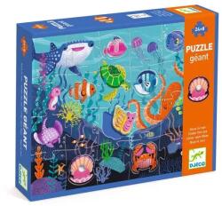 DJECO Óriás puzzle (24+8 db) - Taktilo sea (DJ07166)