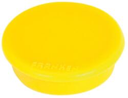 Franken Mágnes 24mm, 10 db/csomag, Franken sárga (30806) - irodasziget
