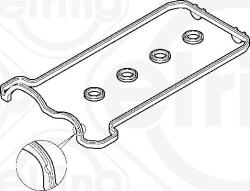 ELRING Sada tesnení veka hlavy valcov ELRING 475.860 (475.860)