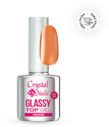  Crystal Nails - GLASSY TOP GEL - ORANGE - 4ML