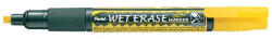 Pentel Krétamarker, 2-4 mm, megfordítható hegy, PENTEL "SMW26", sárga