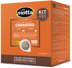 Caffe Motta Espresso Cremoso Kávépárna Kínáló Készlettel(150 Db A Dobozban; 135 Ft/db) (10400237)