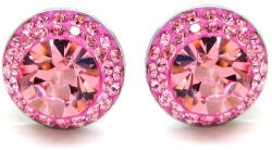 APHRODITÉ bedugós fülbevaló - 12 mm (light rose) (2025020107)