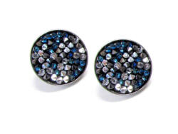 ROCKOS BEDUGÓS FÜLBEVALÓ (kék-ezüst 15 mm-es) - utolsó darabok! (3110932)