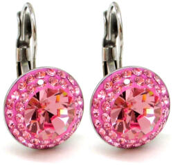 APHRODITÉ APHRODITE kapcsos fülbevaló (light rose 12 mm-es) (2025020601)