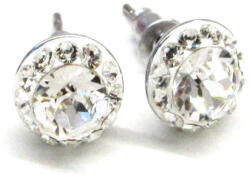 APHRODITÉ bedugós fülbevaló (fehér 8 mm-es) (202102160)