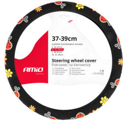 AMiO Kormánykerék-borítás SWC-58-M (37-39cm) (04168)