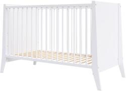 Hubners Patut copii din lemn Hubners Cosmo 120x60 cm alb - bekid
