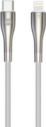 Forever Sleek Type-C - Lightning kábel 27W 1m - fehér