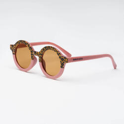 Baby Cloud Leopard Ochelari De Soare Rotunzi Pentru Copii Cu Lentilă Polarizată Powder Rose Pentru 3-6 Ani (BC010112)