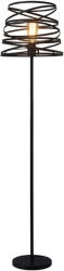 Aca Avantgarde Lampa de podea Î170xL40cm. cu Soclu pentru Bec E27 Negru (KS1538FB)
