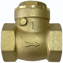 Melscher Supapa sens filet 1 cu clapeta din alama Pn 10 bar (41689302363)